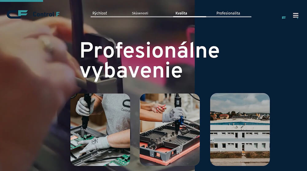 Prezentačné video Control F s.r.o. – Outsourcing služieb